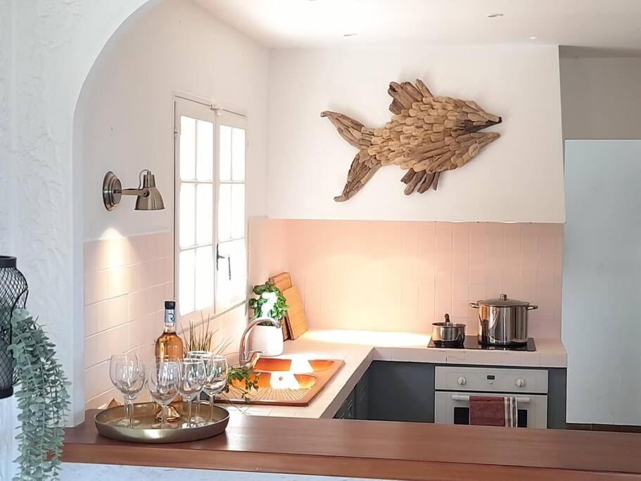 4-Star Private Villa With Heated Pool And Panoramic Sea View At Gulf De Saint Tropez Cavalaire-sur-Mer Eksteriør bilde