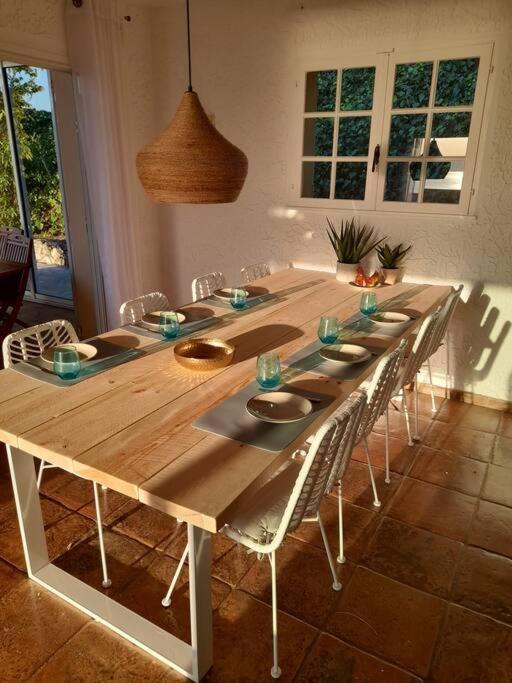 4-Star Private Villa With Heated Pool And Panoramic Sea View At Gulf De Saint Tropez Cavalaire-sur-Mer Eksteriør bilde
