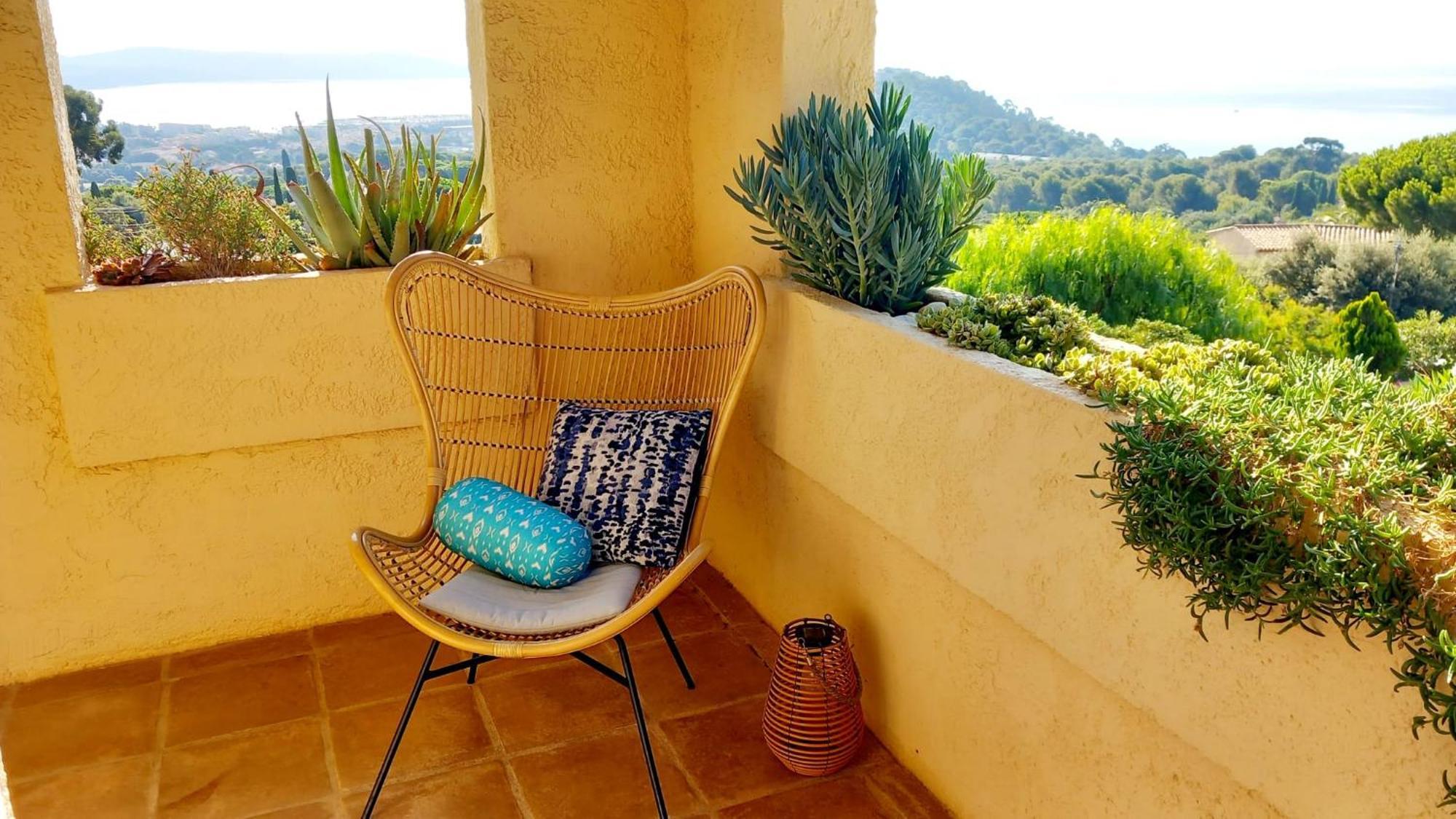4-Star Private Villa With Heated Pool And Panoramic Sea View At Gulf De Saint Tropez Cavalaire-sur-Mer Eksteriør bilde